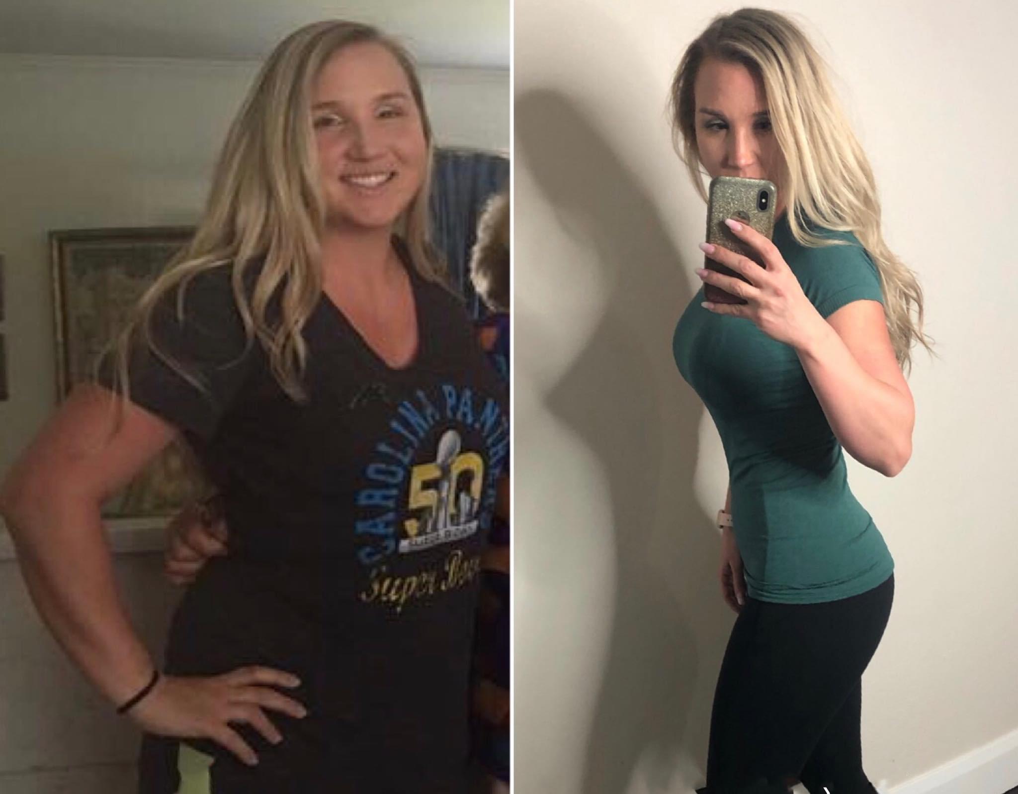 getting fit at 40 before and after photos